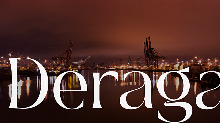 Deraga Font Family