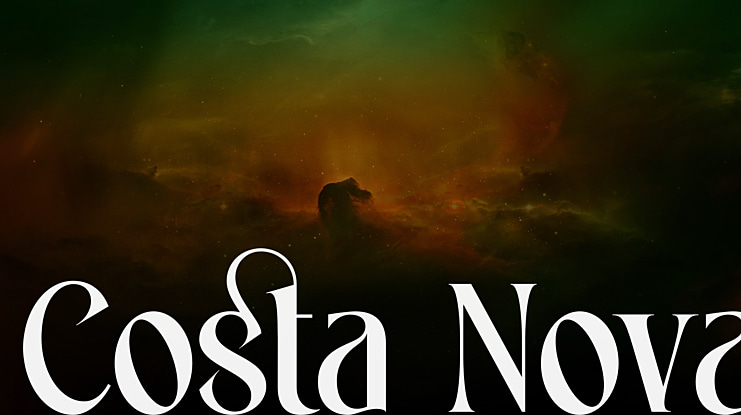 Costa Nova Font