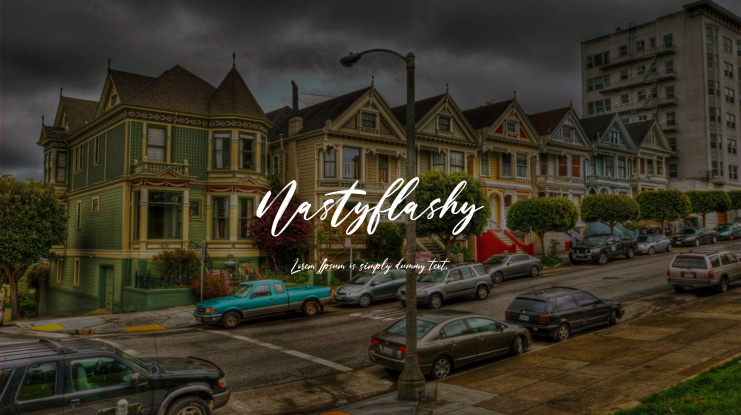 Nastyflashy Font