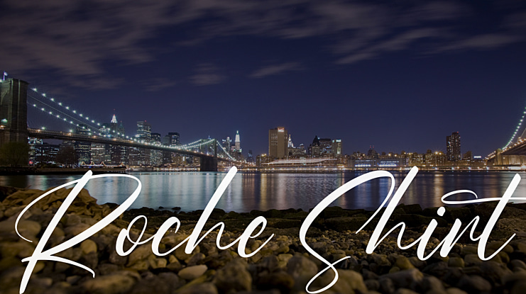 Roche Shirt Font