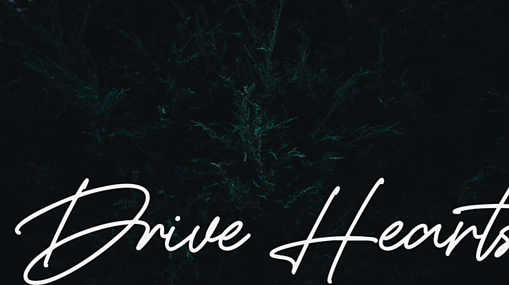 Drive Hearts Font