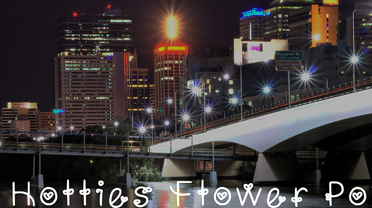 Hollies Flower Pot Font