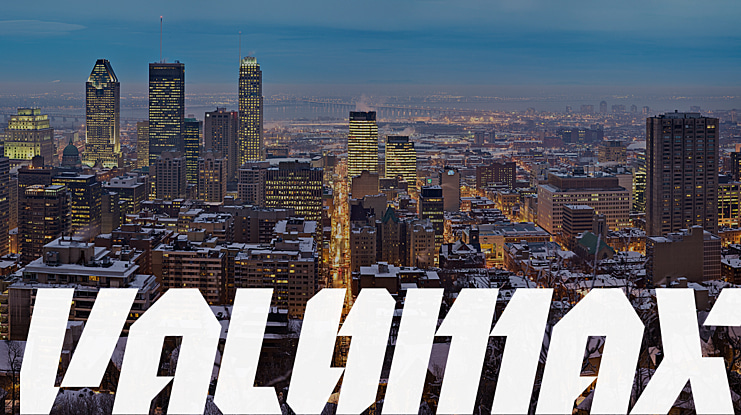 Valomax Font
