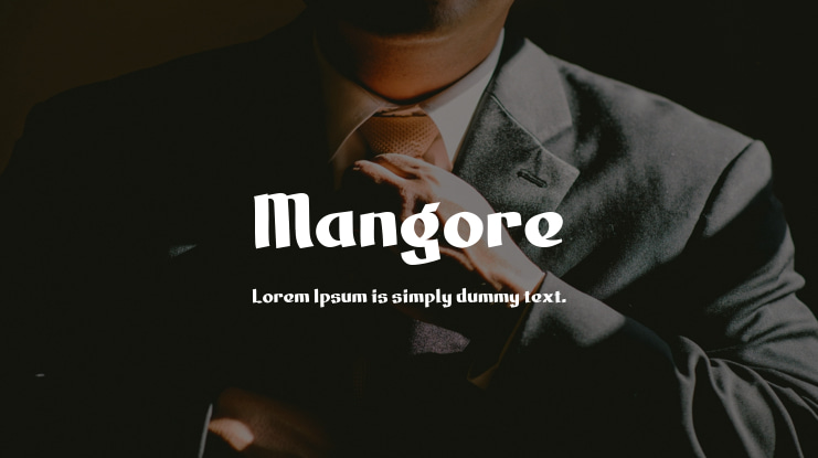 Mangore Font