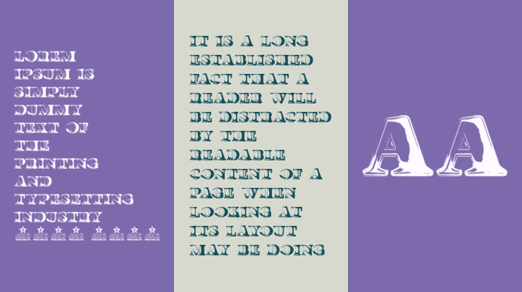 PLAZA PERSONAL USE Font