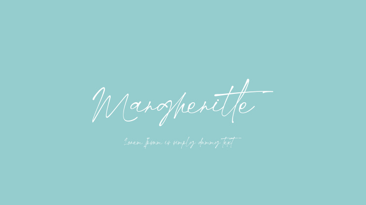 Margheritte Font