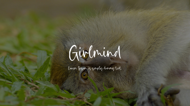 Girlmind Font