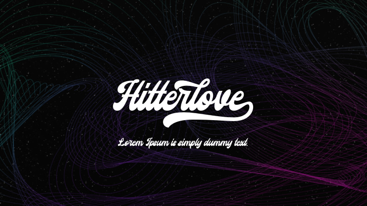 Hitterlove Font