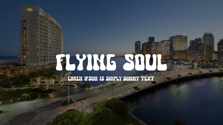 Flying Soul Font