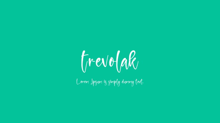 trevolak Font