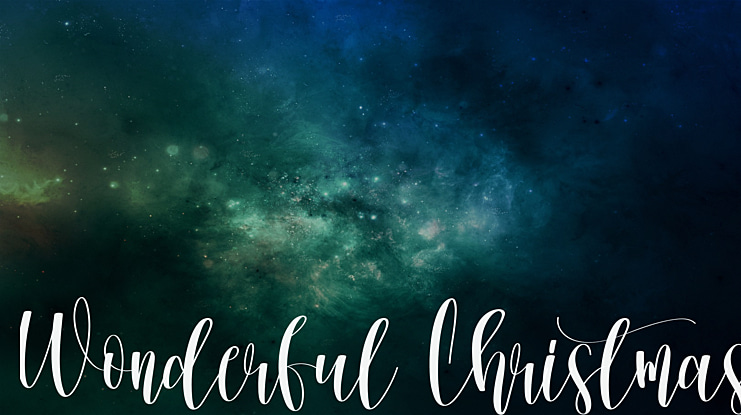 Wonderful Christmas Font
