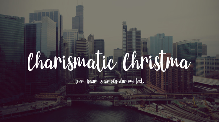 Charismatic Christma Font