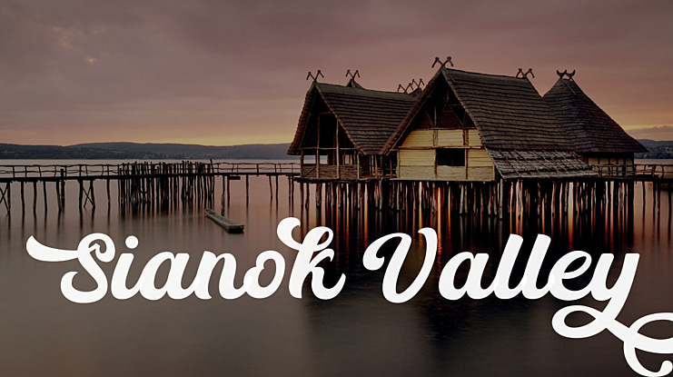 Sianok Valley Font