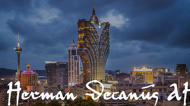 Herman Decanus AH Font