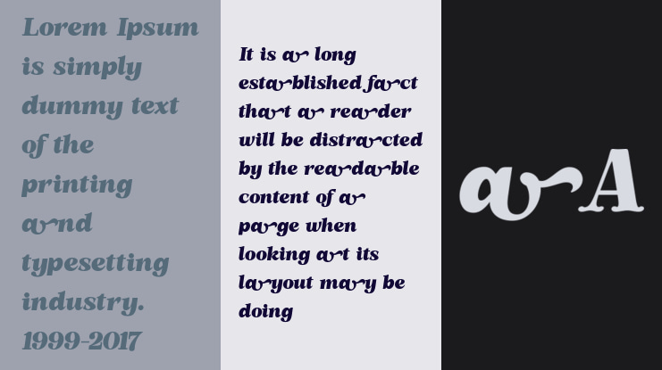 The bringa Font Family