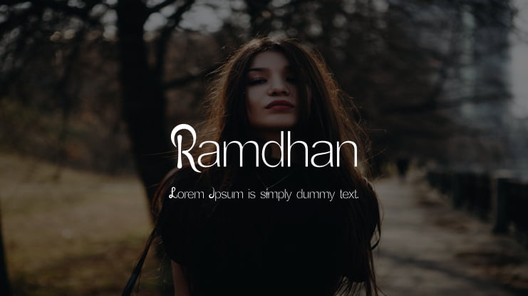 Ramdhan Font