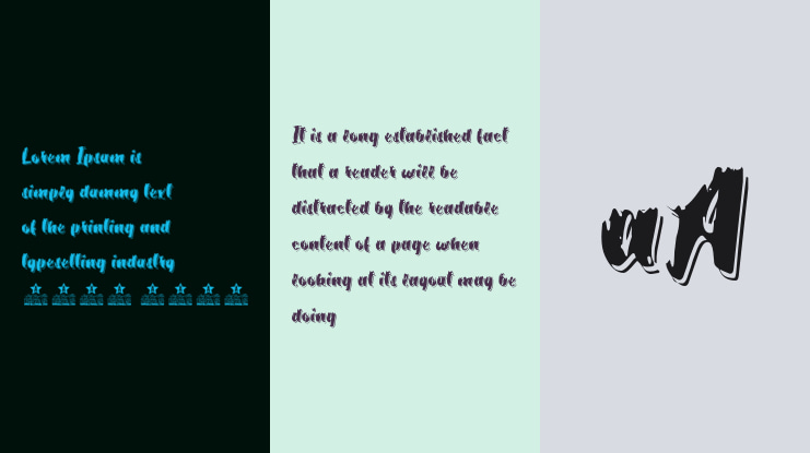 December Gifts Personal Use Font