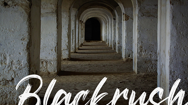 Blackrush Font