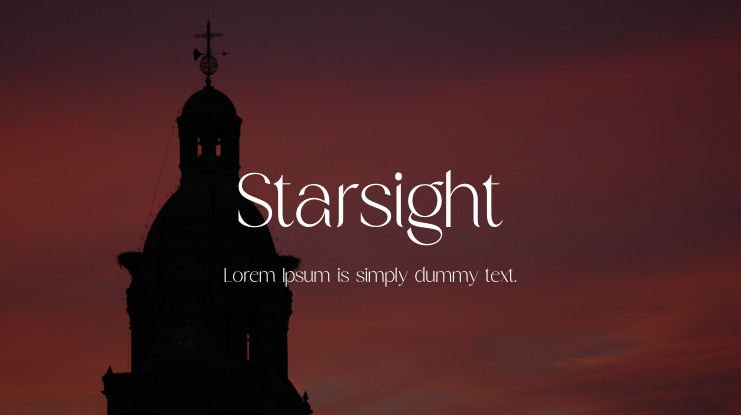 Starsight Font