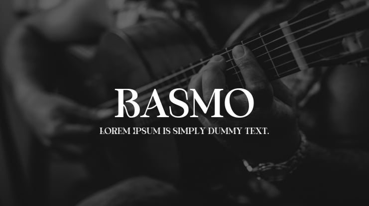 Basmo Font