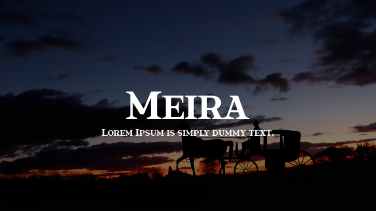 Meira Font