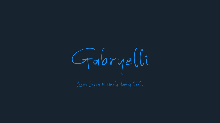 Gabryelli Font