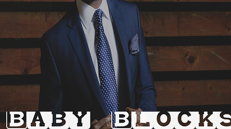 Baby Blocks Font