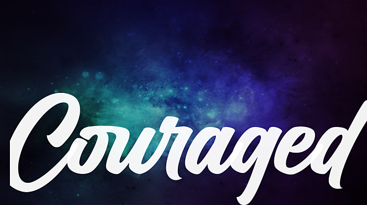 Couraged Font