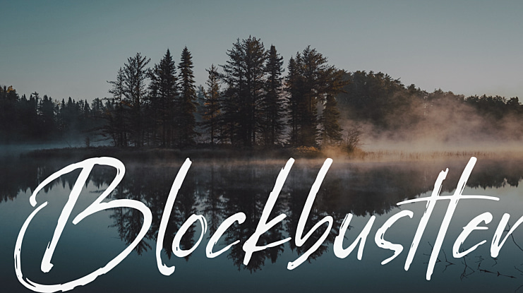 Blockbustter Font