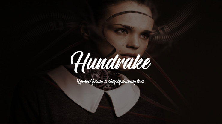 Hundrake Font