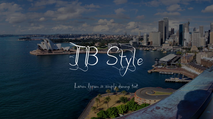 JB Style Font