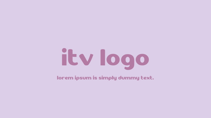 Zomeding ITV Font