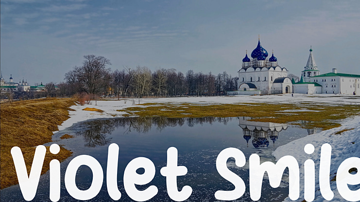 Violet Smile Font