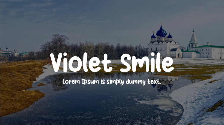 Violet Smile Font