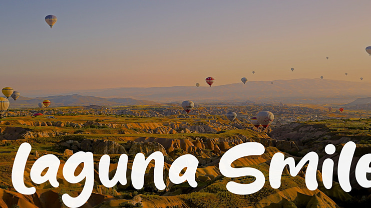 Laguna Smile Font
