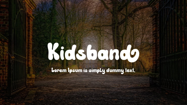 Kidsband Font