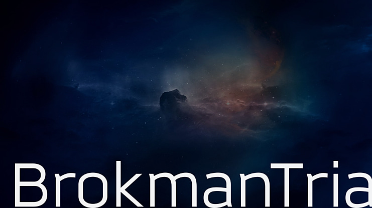 BrokmanTrial Font Family