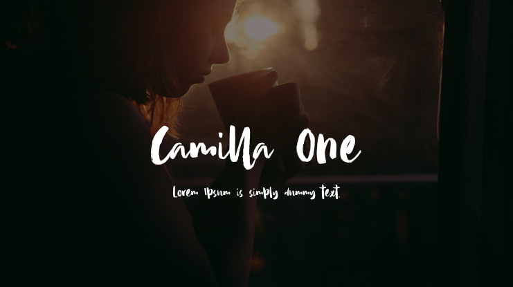 Camilla One Font