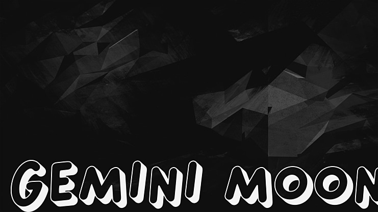 Gemini Moon Font