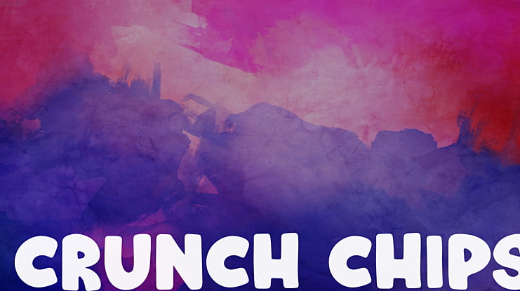 Crunch Chips Font Family