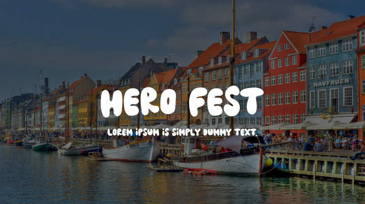 Hero Fest Font
