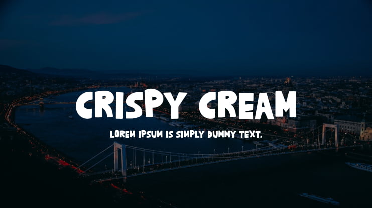 Crispy Cream Font Family