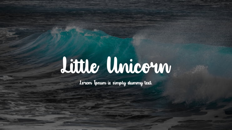 Little Unicorn Font