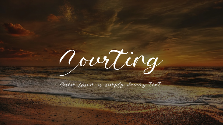 Courting Font