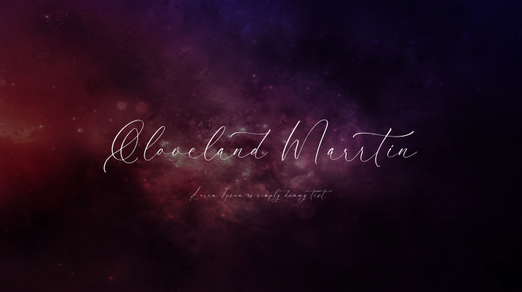 Qloveland Marrtin Font