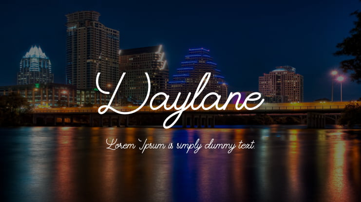 Daylane Font