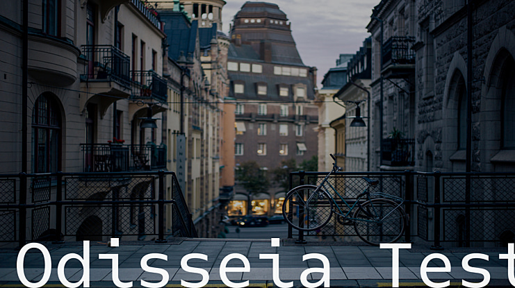 Odisseia Test Font Family