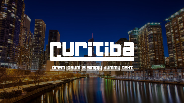 Curitiba Font