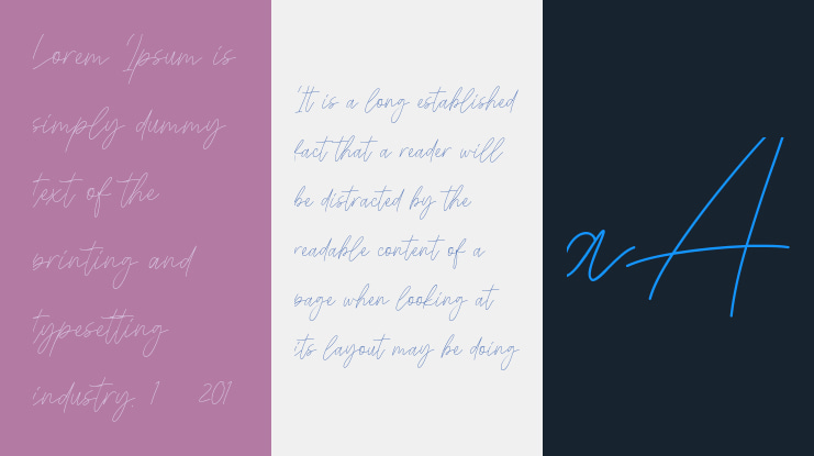 Signaline Script Font