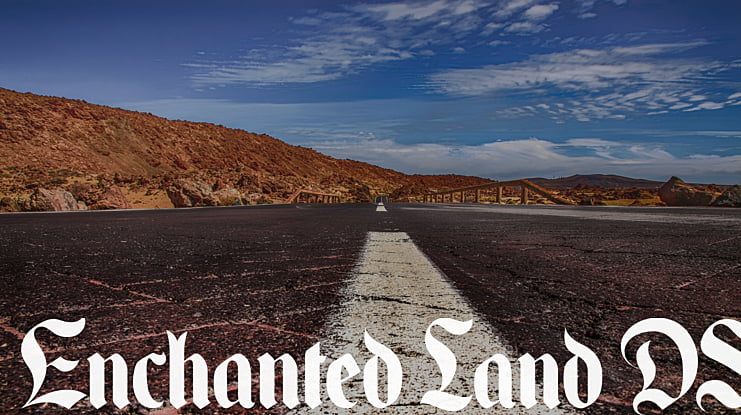 Enchanted Land DS Font